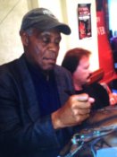 Predator 2 Helmet Mask Replica Autographed by Danny Glover