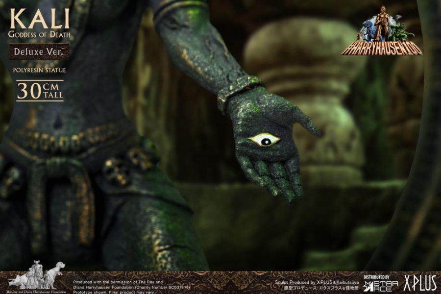 Golden Voyage of Sinbad Kali Supervinyl Statue w Lights (Deluxe Vers.) by X-Plus - Click Image to Close