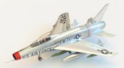 F-100 Super Sabre Aircraft 1/70 Scale Model Kit Revell Re-Issue by Atlantis