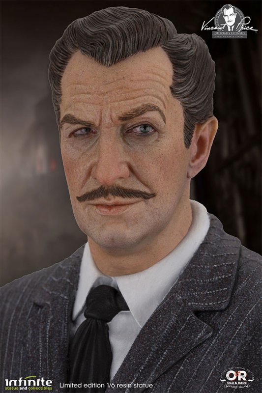 Vincent Price Old & Rare 1/6 Scale Resin Statue - Click Image to Close