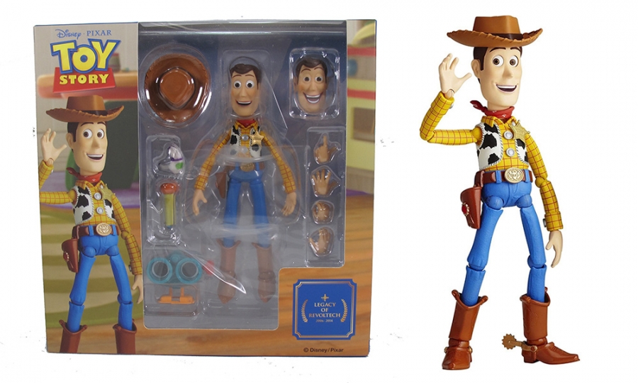 Toy Story Woody Revoltech Kaiyodo Legacy Figure - Click Image to Close