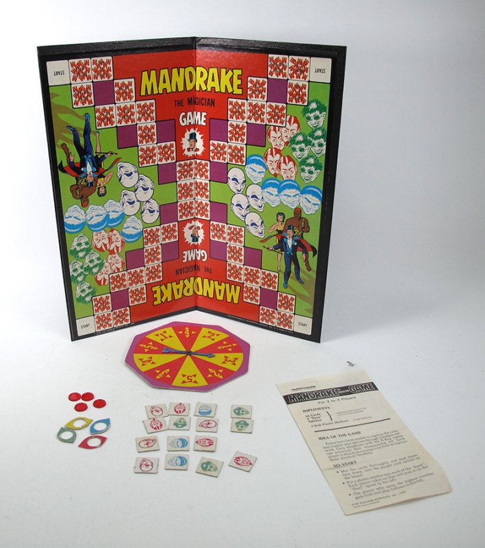 Mandrake the Magician Board Game - Click Image to Close