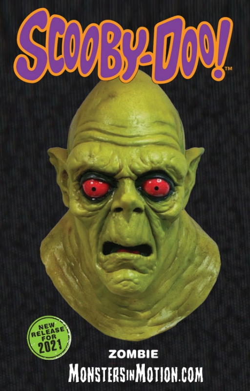 Scooby-Doo Zombie Latex Collector's Mask - Click Image to Close