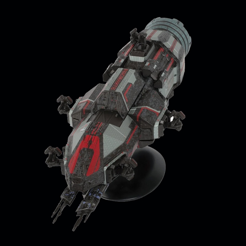Expanse Collection Rocinante XL Vehicle with Collector Magazine - Click Image to Close