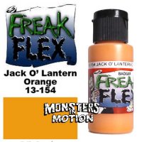 Freak Flex Jack O' Lantern Orange Paint 1 Ounce Flip Top Bottle
