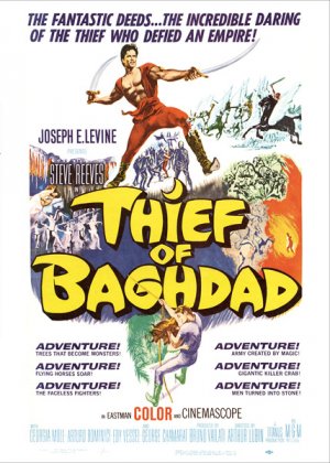 Thief of Baghdad 1961 Steve Reeves DVD Widescreen