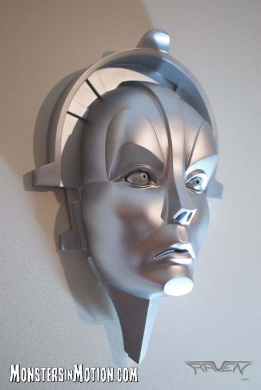 Metropolis Maria Full Size Face Wall Plaque Model Kit - Click Image to Close