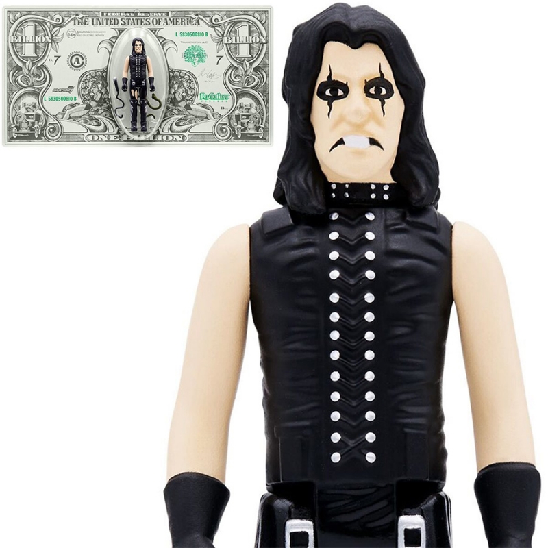 Alice Cooper Billion Dollar Babies 3.75 Inch ReAction Figure - Click Image to Close