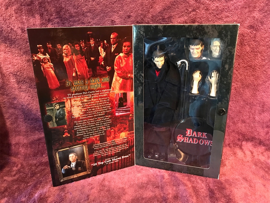 Dark Shadows Set of 3 1/6 Scale Figures by Majestic Toys 12" Figures Barnabas Collins, Quentin Collins - Click Image to Close
