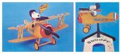 Snoopy and His Sopwith Camel Snap Together Model Kit