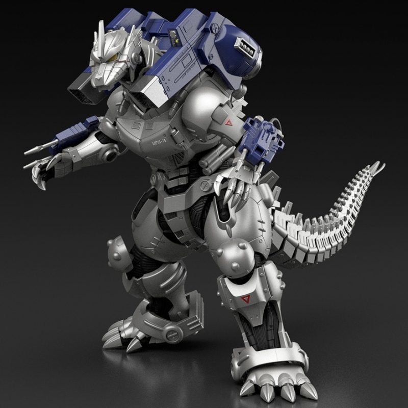 Godzilla x Mechagodzilla 2002 Mechagodzilla MFS-3 Type 3 Kiryu with Shirasagi Plastic Model Kit - Click Image to Close