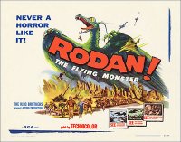 Rodan 1957 Half Sheet Poster Reproduction