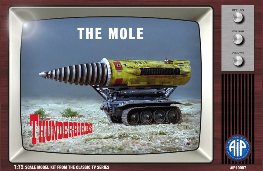 Thunderbirds Mole 1/72 Scale Model Kit - Click Image to Close