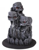 Skull Backflow Incense Burner 3 Skulls