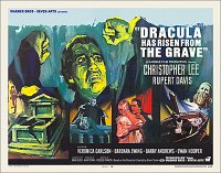 Dracula Has Risen From The Grave 1968 Half Sheet Poster Reproduction