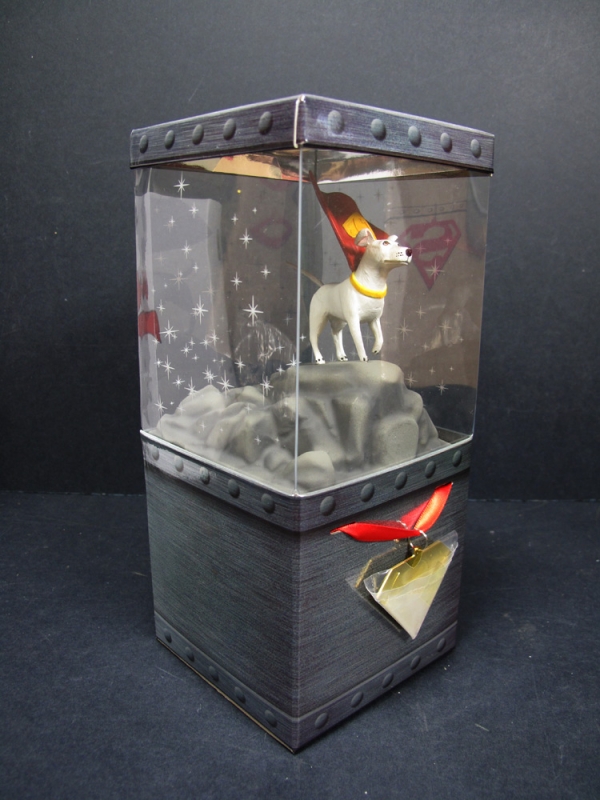 Superman Krypto the Superdog 3" Tall figure with Base SDCC 2015 Exclusive - Click Image to Close