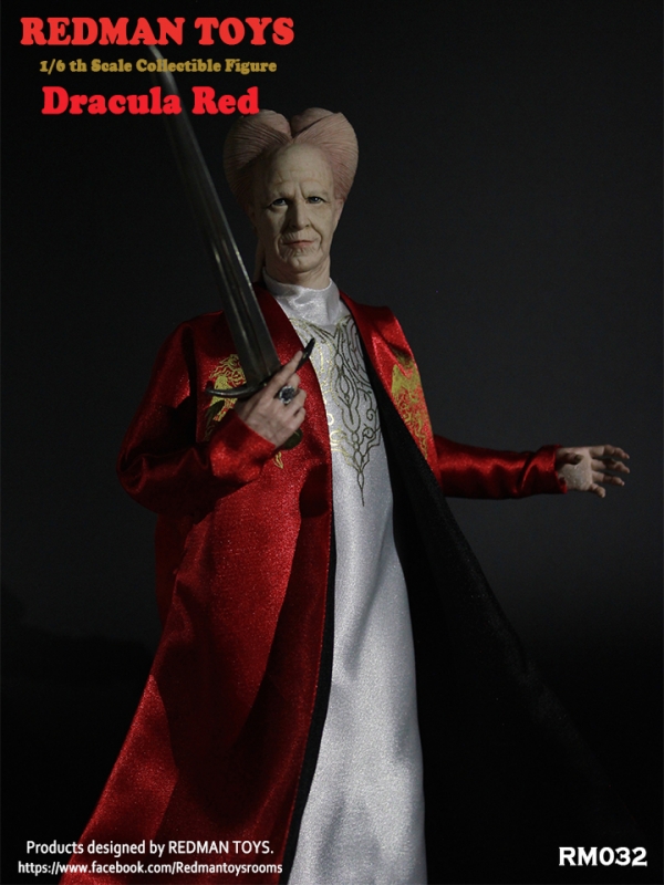 Dracula RED 1/6 Collectible Figure by Redman Toys - Click Image to Close