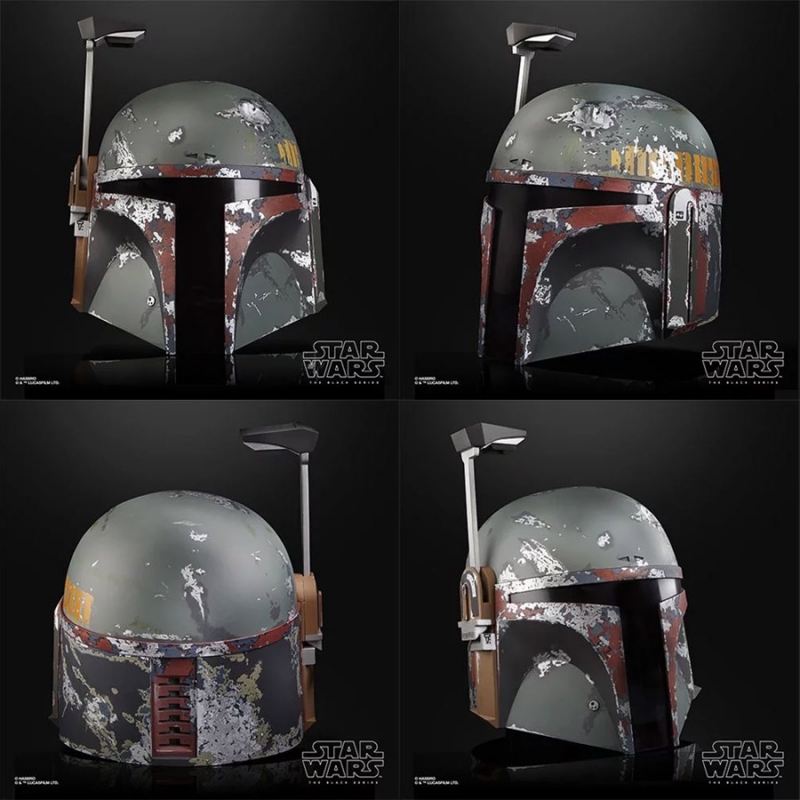 Star Wars The Black Series Boba Fett Helmet Prop Replica - Click Image to Close