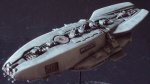 Battlestar Galactica 2003 Cygnus MK II Heavy Escort Ship 1:3700 Scale Resin Model Kit
