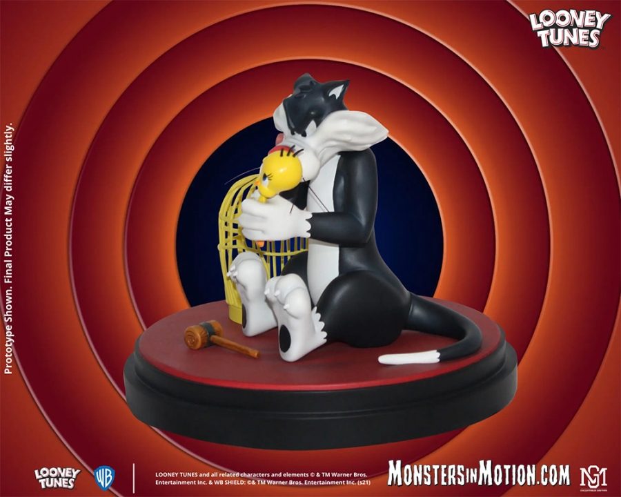 Looney Tunes Sylvester & Tweety 1/6 Scale Collectible Statue - Click Image to Close