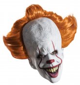 It 2017 Pennywise The Clown Overhead Mask with Wig