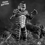 Creature From The Black Lagoon by Attack Peter Linocut Variant Soft Vinyl Designer Figure