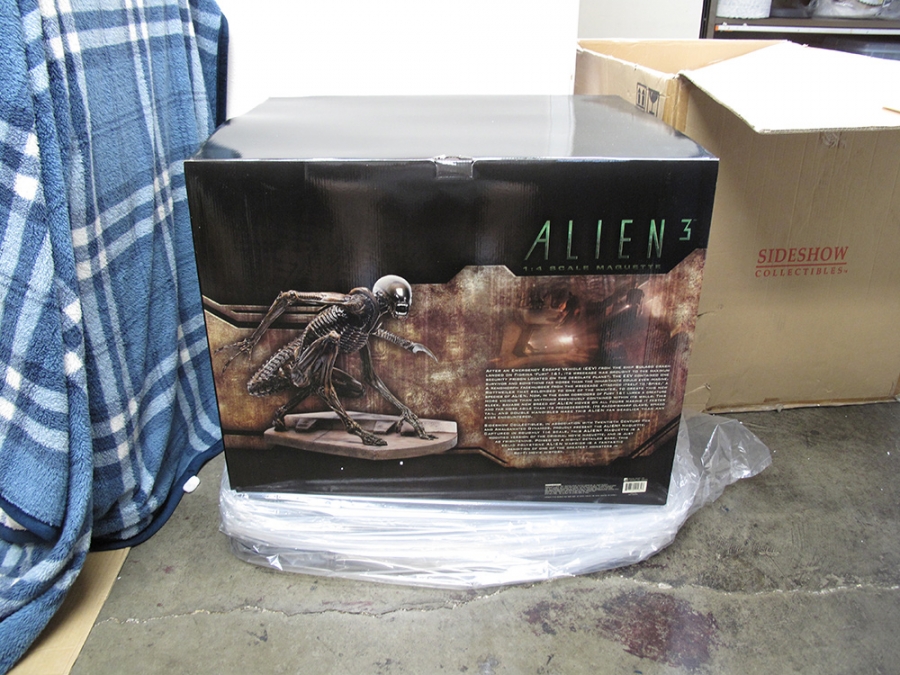Alien 3 Dog Alien 1/4 Scale Maquette by Sideshow - Click Image to Close