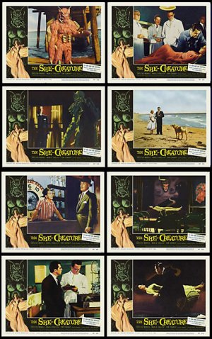 She-Creature, The 1958 Lobby Card Set (11 X 14)