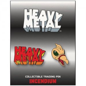 Heavy Metal The Movie 1981 Set C Lapel Pin 2-Pack (Logo and Taarna's Bird)