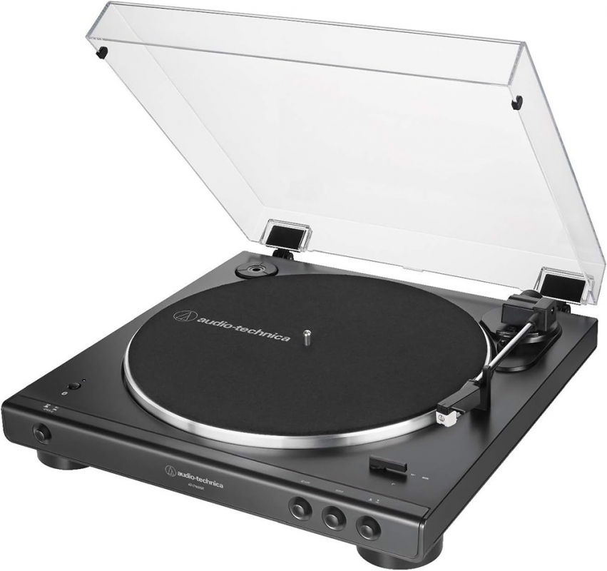 Audio Technica AT-LP60XBT-BK Bluetooth Wireless Turntable (Black) - Click Image to Close