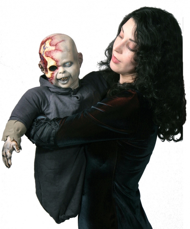 Zombie Zack Latex Puppet - Click Image to Close