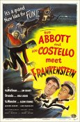 Abbott and Costello Meet Frankenstein 1948 Reproduction Poster