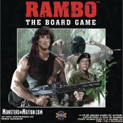 Rambo First Blood Part 2 and Rambo 3 Tabletop Board Game