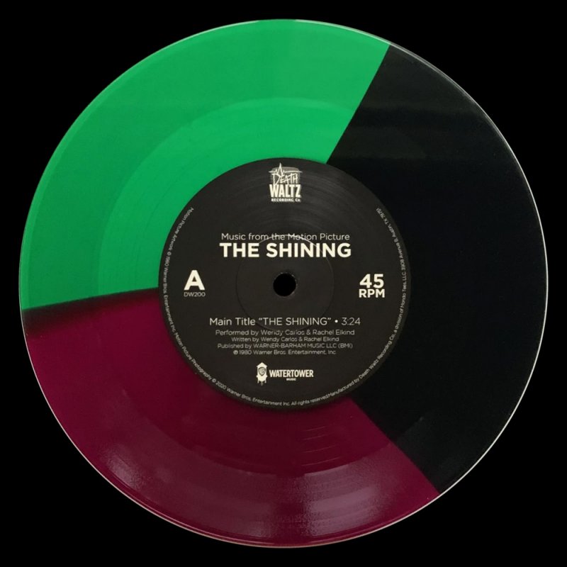Shining, The 1980 Soundtrack 7" Single EP Colored Vinyl Wendy Carlos OOP - Click Image to Close