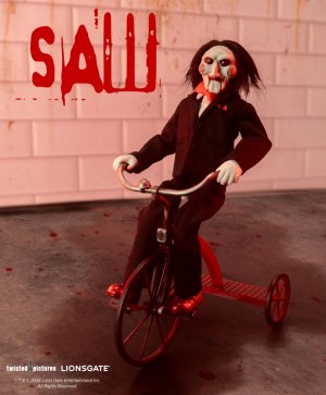 SAW Billy Puppet with Tricycle 1/6 Scale Figure