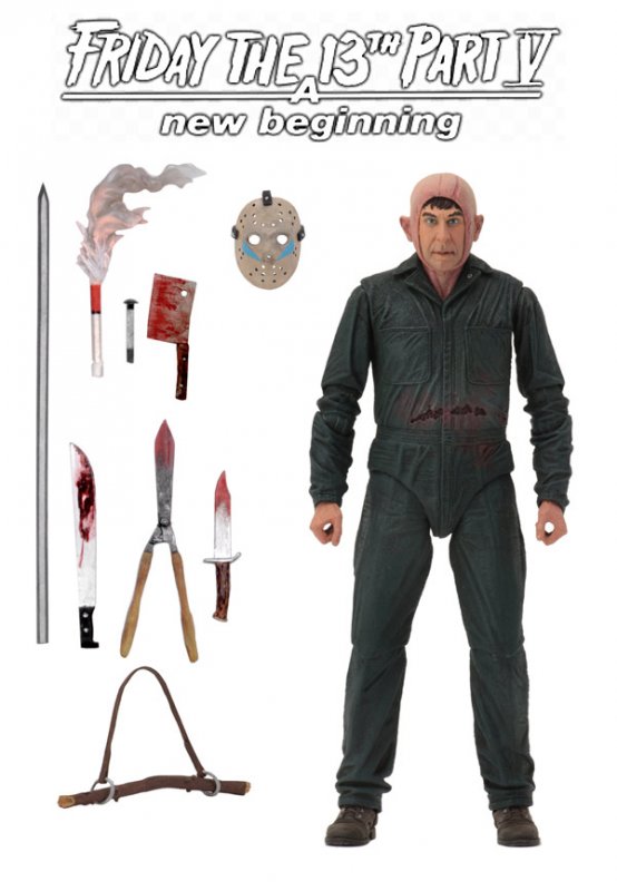 Friday the 13th Part 5 Roy Burns Ultimate 7" Scale Figure by Neca - Click Image to Close