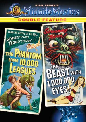 Phantom From 10,000 Leagues & Beast with 1,000,000 Eyes DVD Midn