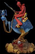 Wizards 1977 Peace Red Rider Statue Ralph Bakshi and William Stout