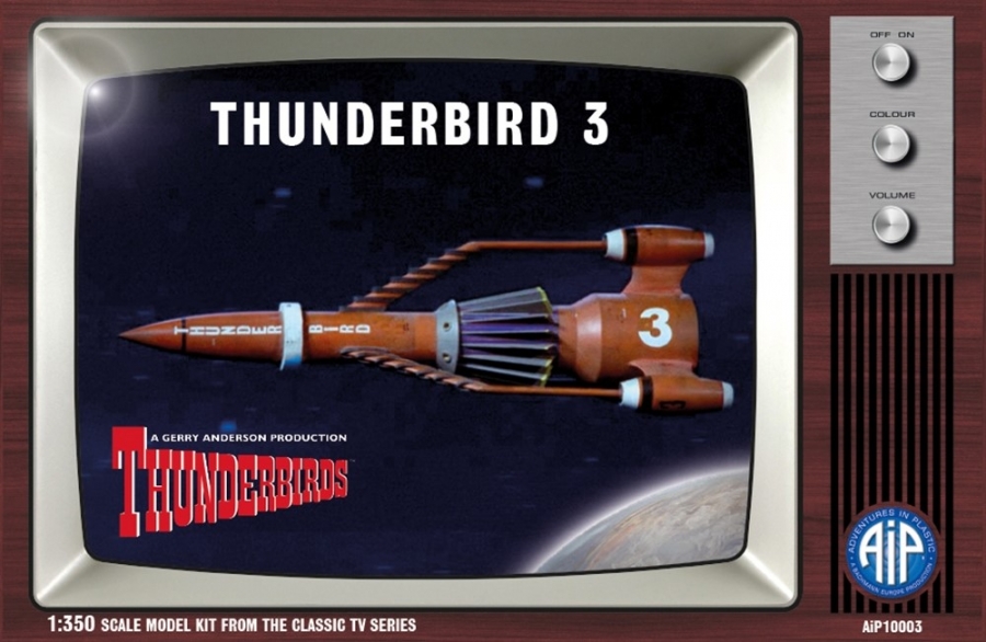Thunderbirds Thunderbird 3 1/350 Scale Model Kit - Click Image to Close