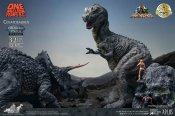 One Million Years B.C. Ceratosaurus Deluxe Statue Diorama