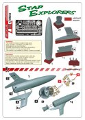 Star Explorers Rocket Ship 1/350 Scale Resin Model Kit