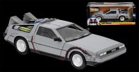 Back to the Future Delorean Time Machine 6" Diecast Replica NECA