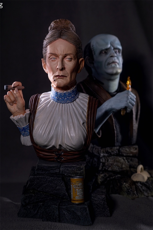Frau Blucher 1/4 Scale Bust Model Kit By Jeff Yagher - Click Image to Close
