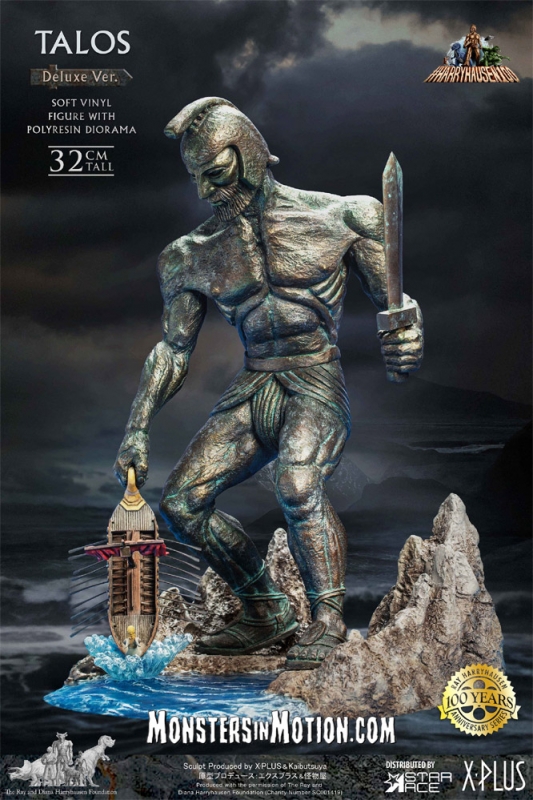 Jason and the Argonauts Talos Deluxe Diorama Statue by Star Ace Ray Harryhausen - Click Image to Close