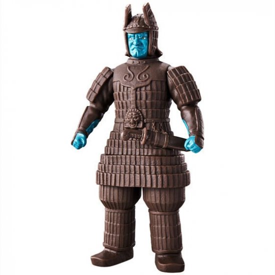 激レア1966年刻印有り　当時物？大魔神フィギュア 3体セット20センチ程 激レア1966年刻印有り 当時物？大魔神フィギュア 3体セット20