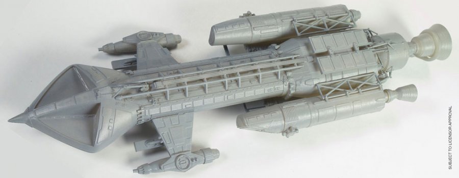 Space 1999 Hawk Spaceship 1/72 Scale Model Kit Re-Issue - Click Image to Close