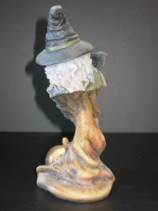 Wizard Bust Model Kit by Steve West - Click Image to Close