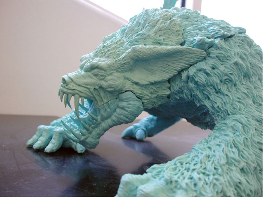 Werewolf Movie Maquette Preproduction Concept Design Resin Model Kit - Click Image to Close