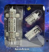 Space 1999 Infernal Machine 12" Diecast Eagle Transporter with 2 Alpha Defense Laser Tanks Deluxe Set