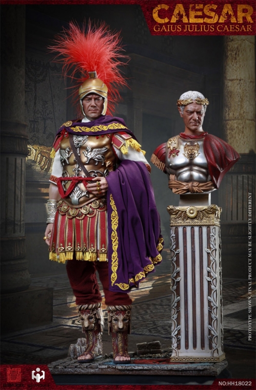 Julius Caesar Deluxe 1/6 Scale Figure with Bust and Base - Click Image to Close